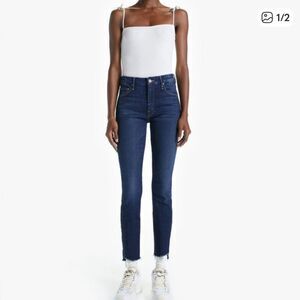 MOTHER The Looker Ankle Step Fray Bombay Lost and Found Sz. 25”